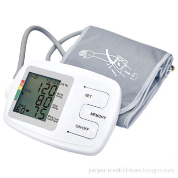 CE electronic arm blood pressure monitor, two people's memory, irregular heartbeat indicationNew